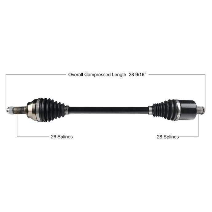 TYTANEUM POLARIS HEAVY DUTY CVAXLE