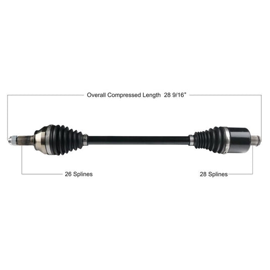 TYTANEUM POLARIS HEAVY DUTY CVAXLE