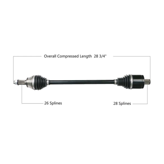 TYTANEUM POLARIS HEAVY DUTY CVAXLE