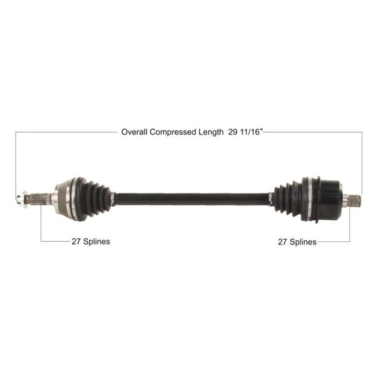 TYTANEUM OE REPLACEMENT CV AXLE ARCTIC CAT FRONT LEFT/RIGHT