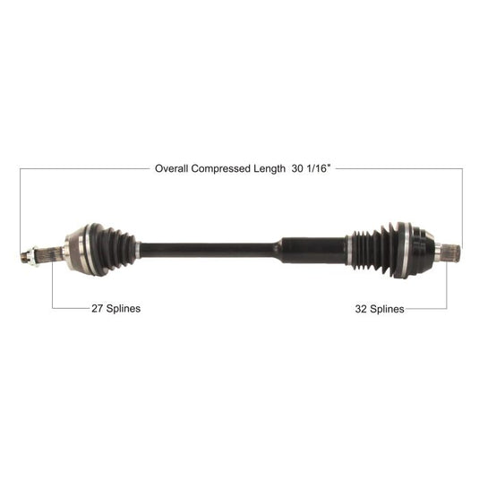 TYTANEUM OE REPLACEMENT CV AXLE ARCTIC CAT REAR LEFT/RIGHT