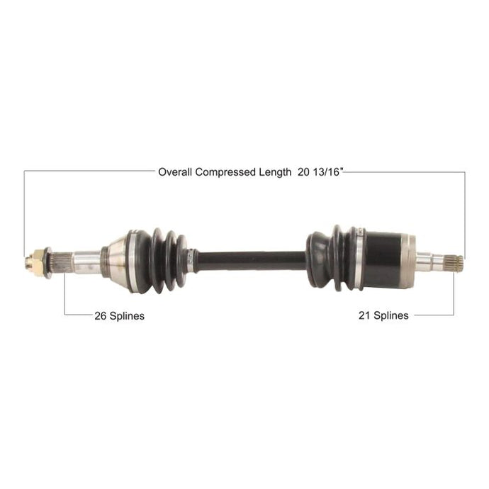 TYTANEUM OE REPLACEMENT CV AXLE CAN-AM FRONT LEFT
