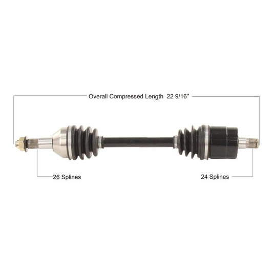 TYTANEUM OE REPLACEMENT CV AXLE CAN-AM REAR LEFT/RIGHT