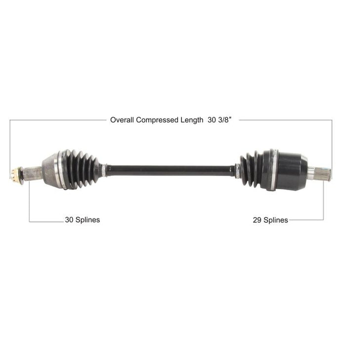 TYTANEUM OE REPLACEMENT CV AXLE HONDA REAR LEFT/RIGHT