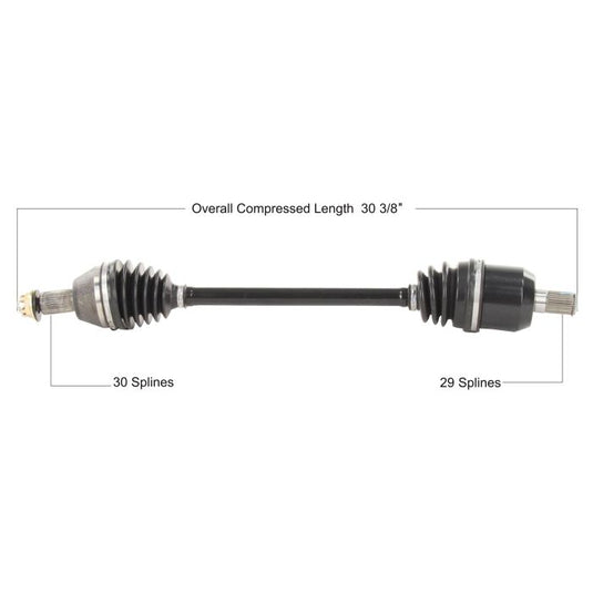 TYTANEUM OE REPLACEMENT CV AXLE HONDA REAR LEFT/RIGHT