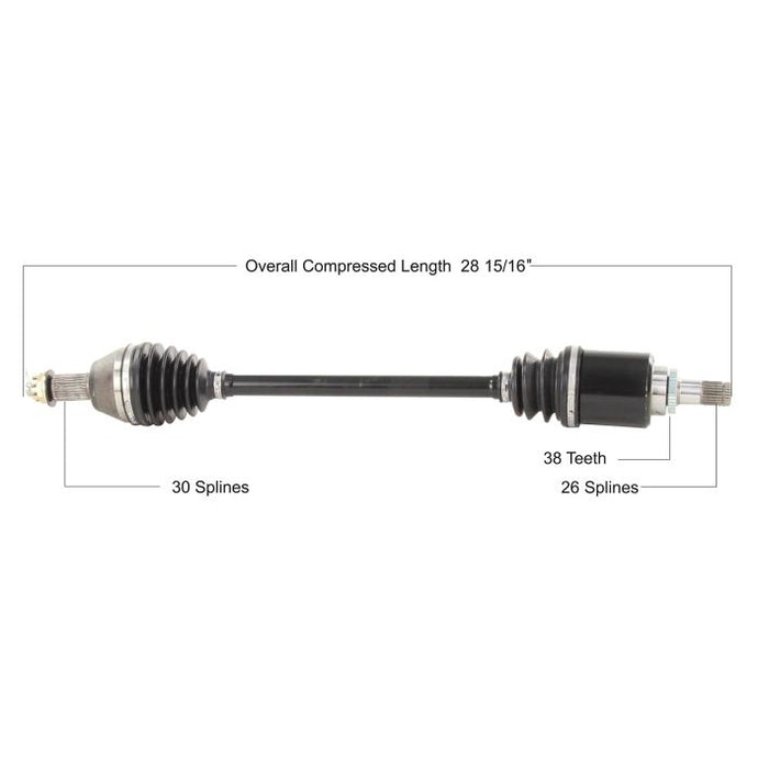 TYTANEUM OE REPLACEMENT CV AXLE HONDA FRONT LEFT/RIGHT