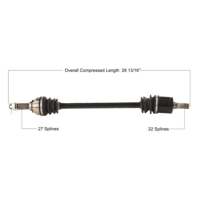 TYTANEUM OE REPLACEMENT CV AXLE JOHN DEERE FRONT LEFT/RIGHT