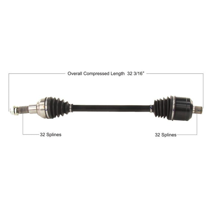 TYTANEUM OE REPLACEMENT CV AXLE KAWASAKI REAR LEFT/RIGHT