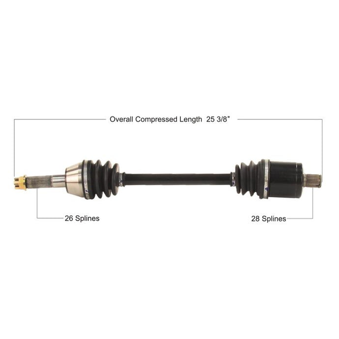 TYTANEUM OE REPLACEMENT CV AXLE POLARIS REAR LEFT/RIGHT