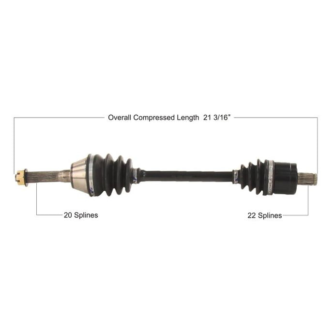 TYTANEUM OE REPLACEMENT CV AXLE POLARIS FRONT LEFT/RIGHT