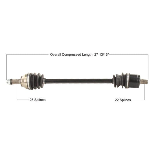 TYTANEUM OE REPLACEMENT CV AXLE POLARIS FRONT LEFT/RIGHT