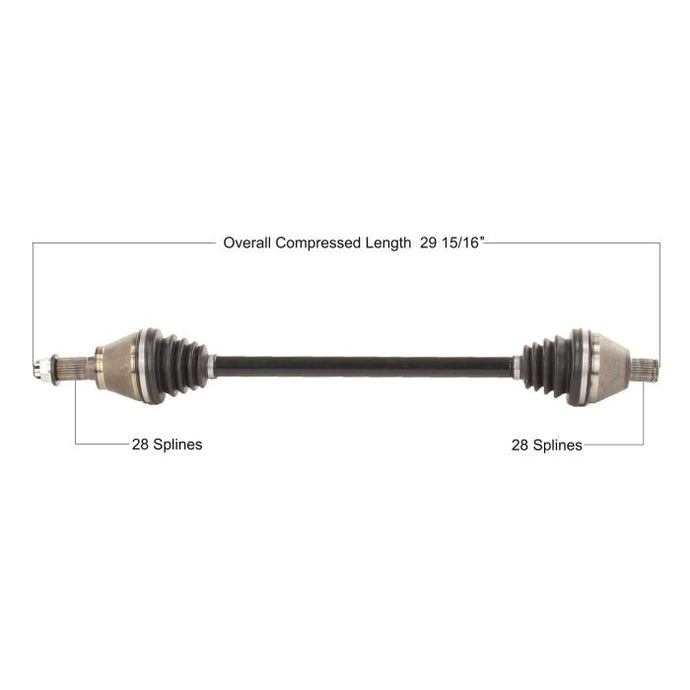TYTANEUM OE REPLACEMENT CV AXLE POLARIS REAR LEFT/RIGHT