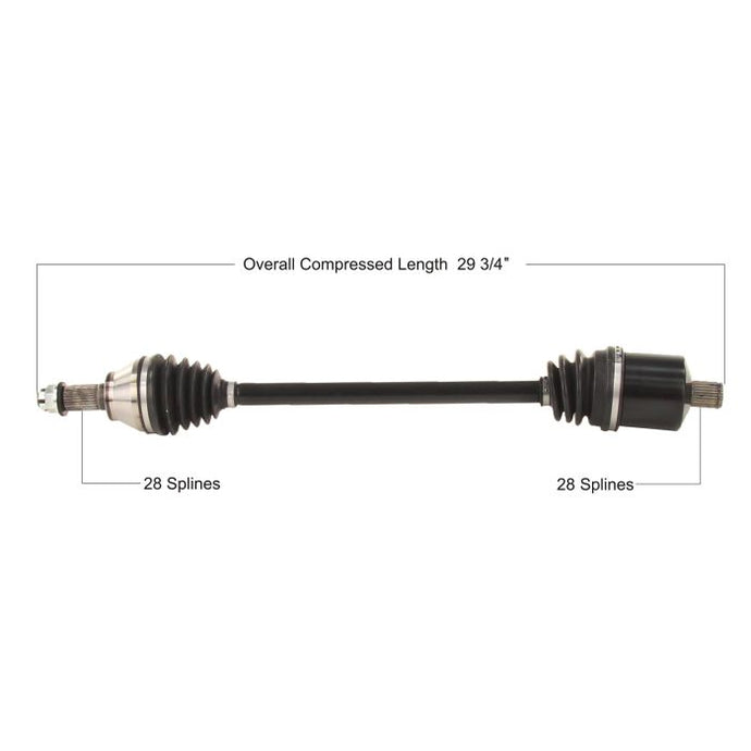 TYTANEUM OE REPLACEMENT CV AXLE POLARIS FRONT LEFT/RIGHT