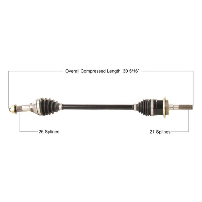 TYTANEUM HEAVY DUTY CV AXLE CAN-AM FRONT RIGHT