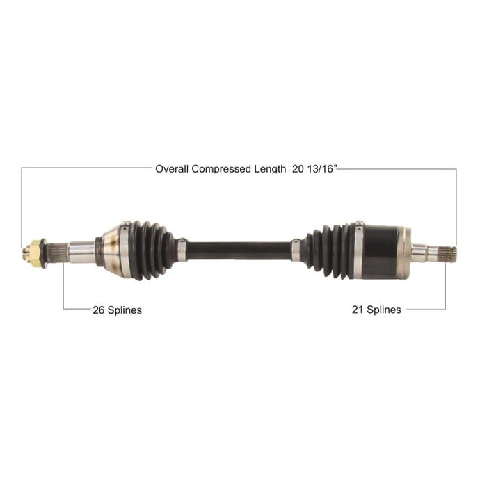 TYTANEUM HEAVY DUTY CV AXLE CAN-AM FRONT LEFT