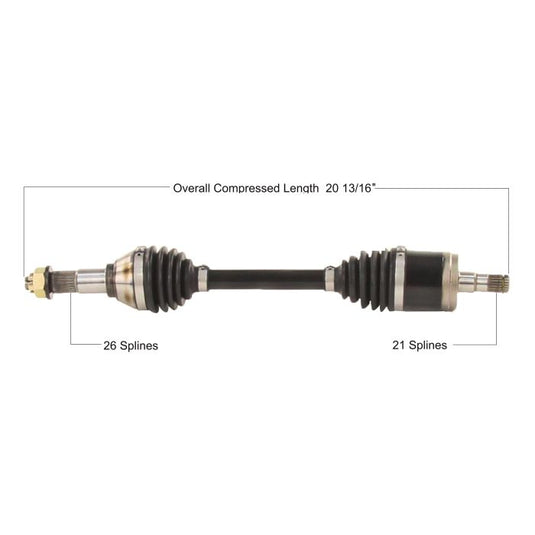 TYTANEUM HEAVY DUTY CV AXLE CAN-AM FRONT LEFT