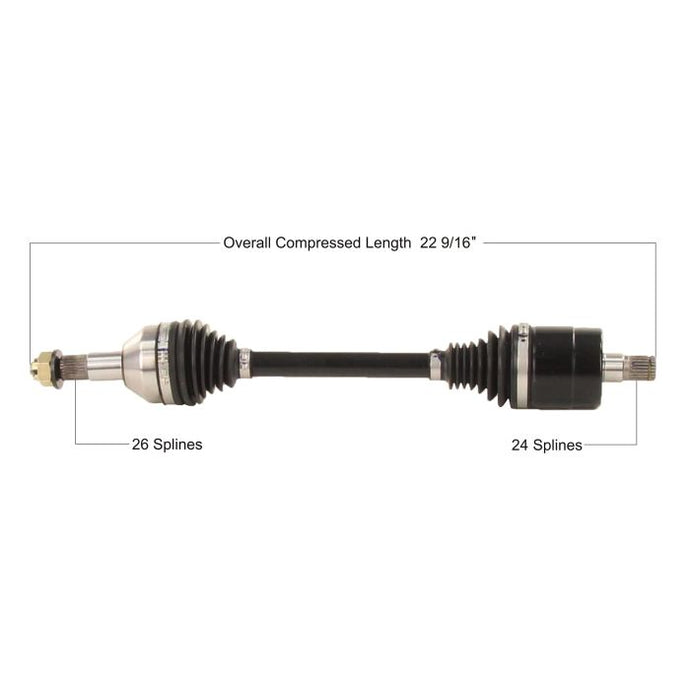 TYTANEUM HEAVY DUTY CV AXLE CAN-AM REAR LEFT/RIGHT