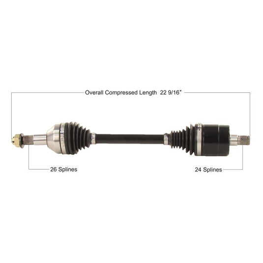 TYTANEUM HEAVY DUTY CV AXLE CAN-AM REAR LEFT/RIGHT