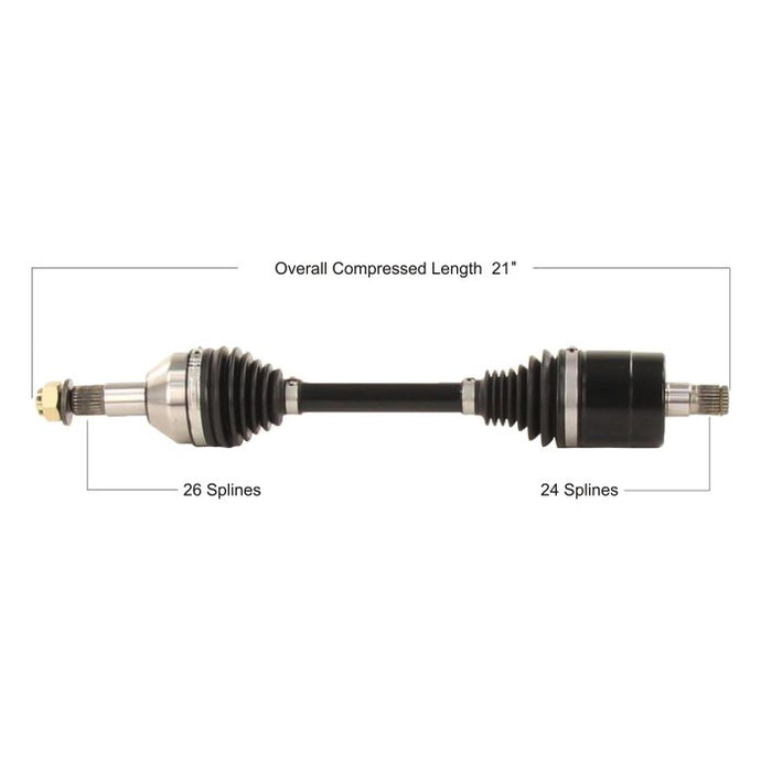 TYTANEUM HEAVY DUTY CV AXLE CAN-AM REAR LEFT/RIGHT