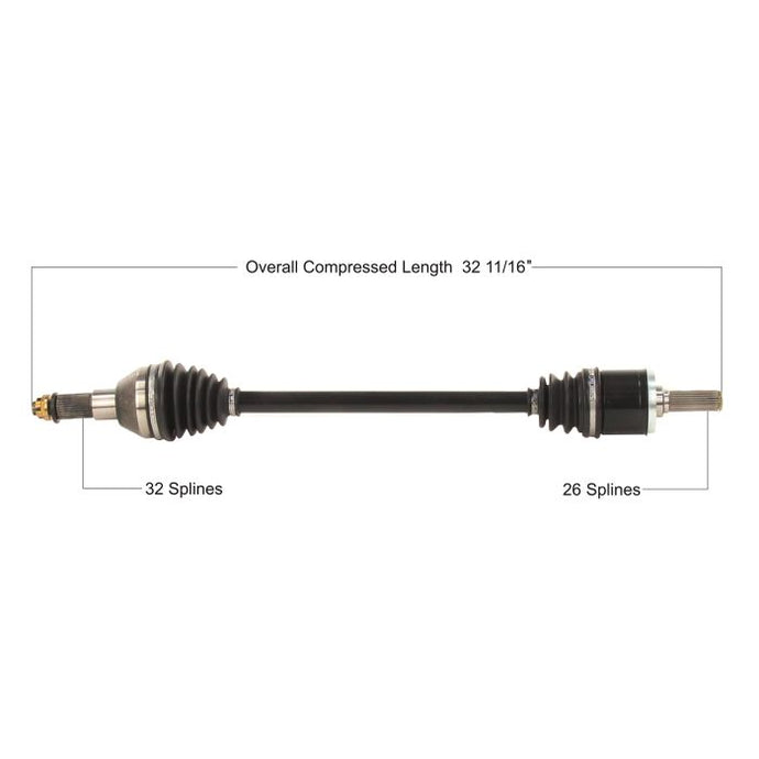 TYTANEUM HEAVY DUTY CV AXLE KAWASAKI FRONT RIGHT