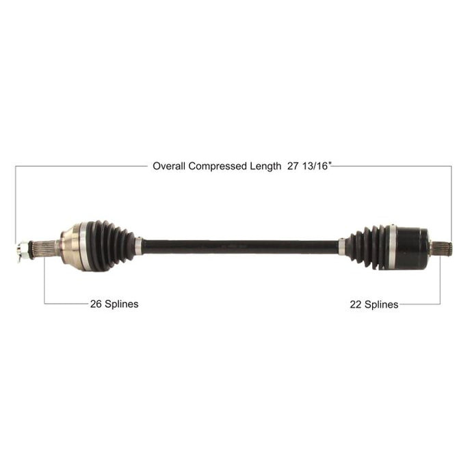 TYTANEUM HEAVY DUTY CV AXLE POLARIS FRONT LEFT/RIGHT