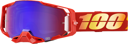 ARMEGA GOGGLE NUKETOWN MIRROR RED/BLUE LENS 50005-00020 image 1