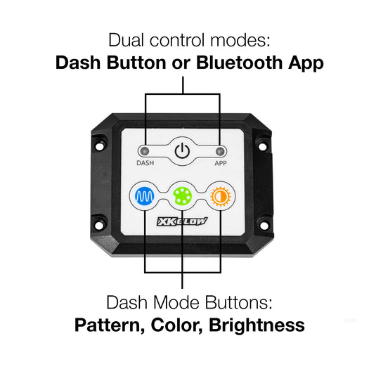XKCHROME DUAL MODE DASH CONTRL XK-CHROME-DM-KIT image 1