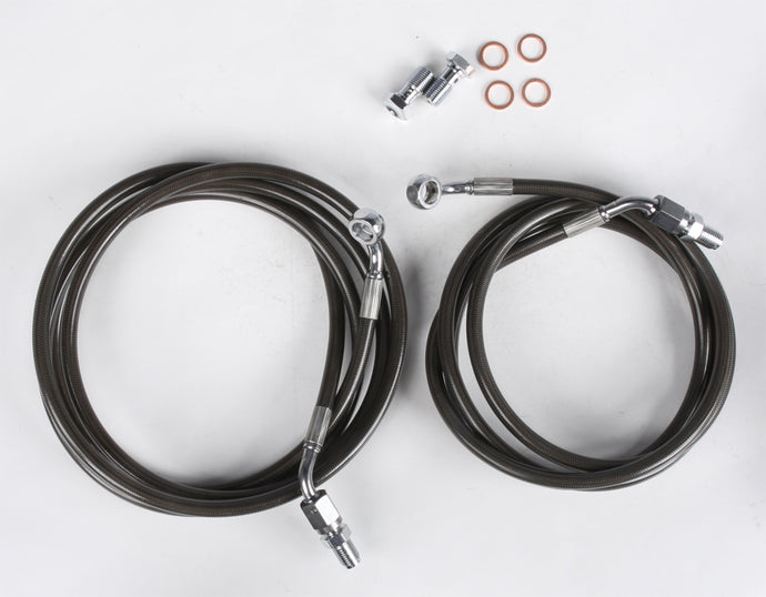 BRAKELINE REAR +4 SMOKE POL RZR XP 900 XP900-R 4 SM image 1