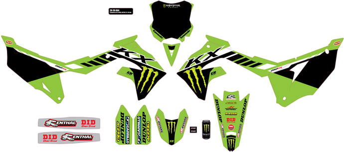 COMPLETE GRAPHIC KIT KAWASAKI 20-20-664 image 1