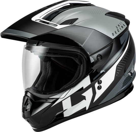 GM-11 DECIMA HELMET BLACK/GREY/WHITE XL A1116457 image 1