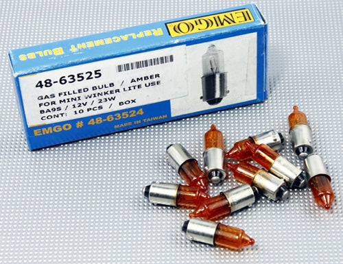 BULB YEL 12V23W MINI WINKER (SOLD EACH)