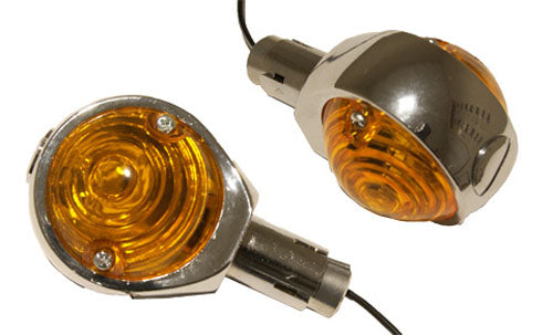 W/LIGHT BAR END 7/8 PAIR
