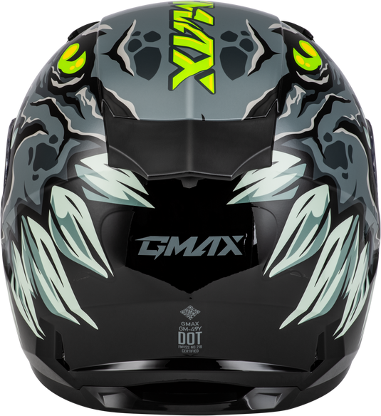 YOUTH GM-49Y DRAX HELMET GREY YS F1499240 image 2