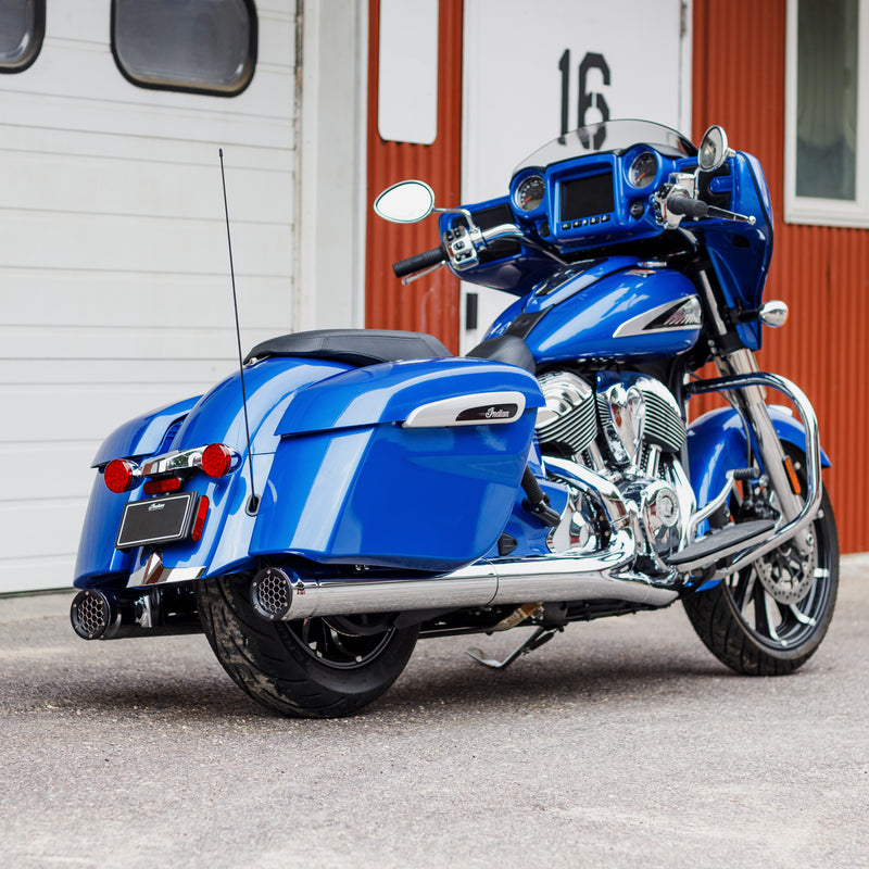 Load image into Gallery viewer, GRAND PRIX MUFFLERS CHROME CHEIFTAIN / CHALLENGER `14-UP 10-1053 image 2
