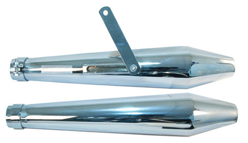 EMGO MUFFLER CAFÉ CHROME