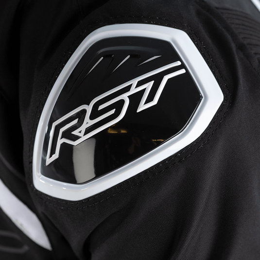 S1 CE JACKET BLACK/BLACK/WHITE TEXTILE 4XL 102559WHI-52 image 5