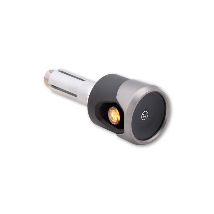 AKRON-FLASH BAREND TURN SIGNAL PAIR BLACK/TITAN 203-0053 image 1