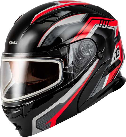 MD-01S TRANSISTOR SNOW HELMET BLACK/RED XS M20139153 image 1