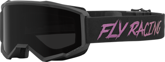 ZONE W/C GOGGLE BLACK/FUSION W/DARK SMOKE HYDROPHOC LENS 37-51671 image 1