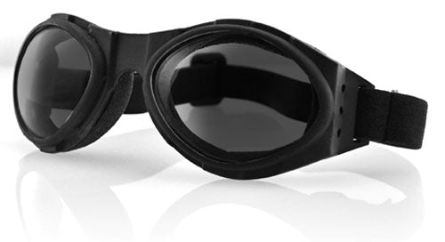 BUGEYE GOGGLE, BLACK FRAME, SMOKED LENS