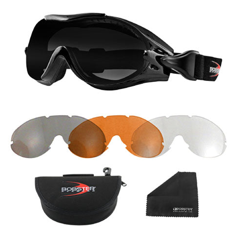 PHOENIX OTG INTERCHANGEABLE GOGGLE, 3 LENSES