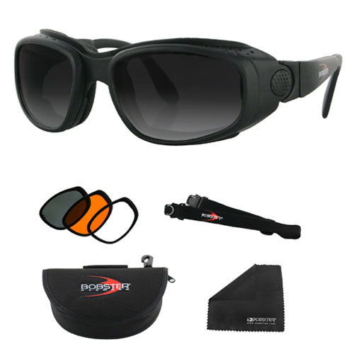 SPORT & STREET CONVERTIBLE, BLACK FRAME, 3 LENSES