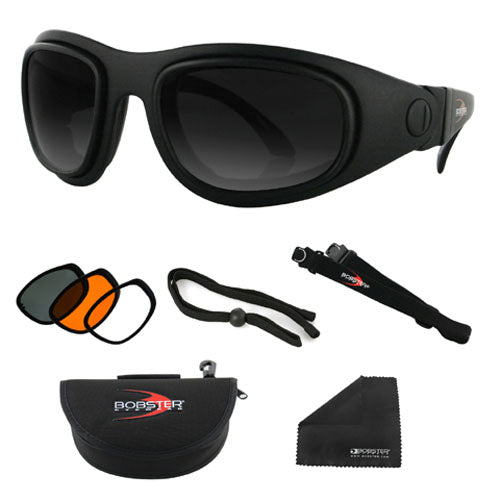 SPORT & STREET 2 CONVERTIBLE, BLACK FRAME, 3 LENSES