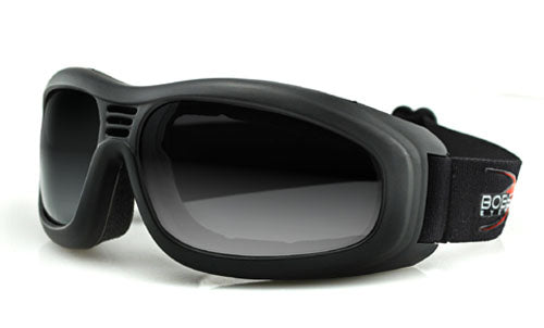 TOURING 2 GOGGLE, BLACK FRAME,ANTI-FOG SMOKED LENSES