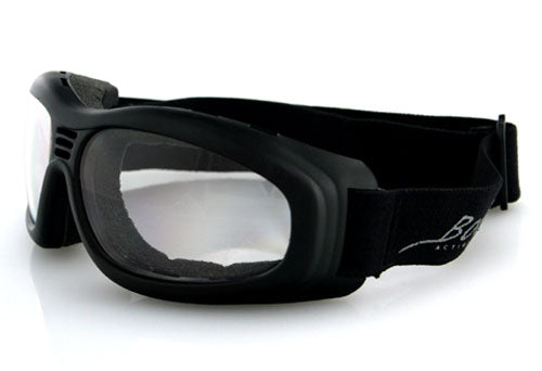 TOURING 2 GOGGLE, BLACK FRAME,ANTI-FOG CLEAR LENSES