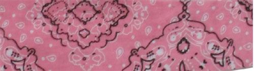 COOLDANNA, 100% COTTON, PINK PAISLEY