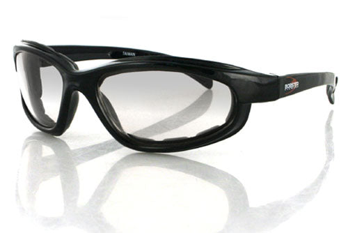 FAT BOY SUNGLASS, BLACK FRAME,ANTI-FOG PHOTOCHROMIC LENS