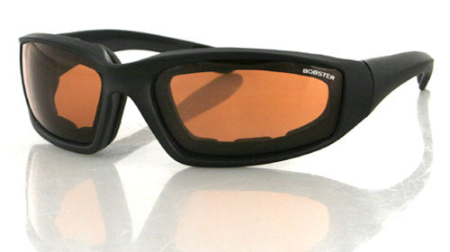 FOAMERZ 2 SUNGLASS, BLK FRAME,ANTI-FOG AMBER, ANSI Z87