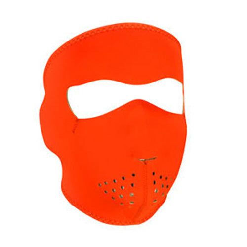 FULL MASK, NEOPRENE, HIGH-VISIBILITY ORANGE