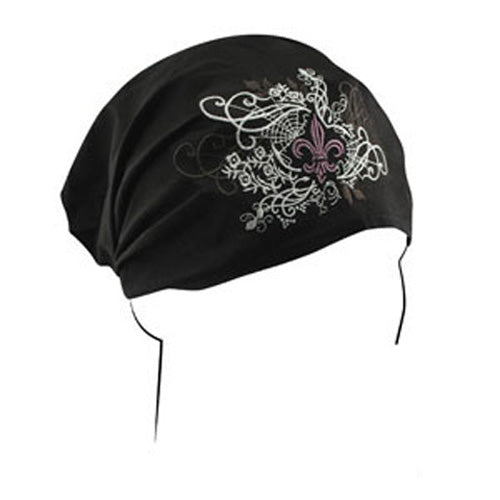 HEADWRAP, COTTON, HIGHWAY HONEY®, FLEUR DE LIS